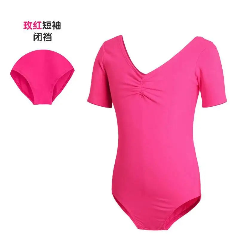 costumes for children and Dance autumn girls, long sleeved ballet costumes, grading Chinese dance jumpsuit