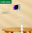 Lazy Bedside DesktopMobile Phone Clamp Bracket Flexible Long Arm Gooseneck Lazy Person Bracket With Handle Overhead Live Bracket