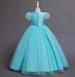 New High-grade Girls Dresses For Christmas Party Princess Casual Dresses Wedding Dress For Girl Birthday Gift Long Skirt Clothes
