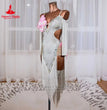 Latin Art Grade Examination Outfit Adult&Child Chacha Samba Rumba Jive Professional Perform Sling Dew Shoulder Clothes Customize