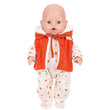 Doll Clothes For 43cm Baby Doll Leather Jacket Pants Jumpers Rompers Set For 18 Inch American Doll Coat Winter Clothes