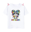 Hello 2nd Grade Printed Girls T-shirt Tops 1-5 Grade Kindergarten Child Back To School Outfit  T Shirt Girl Summer Tees Clothes