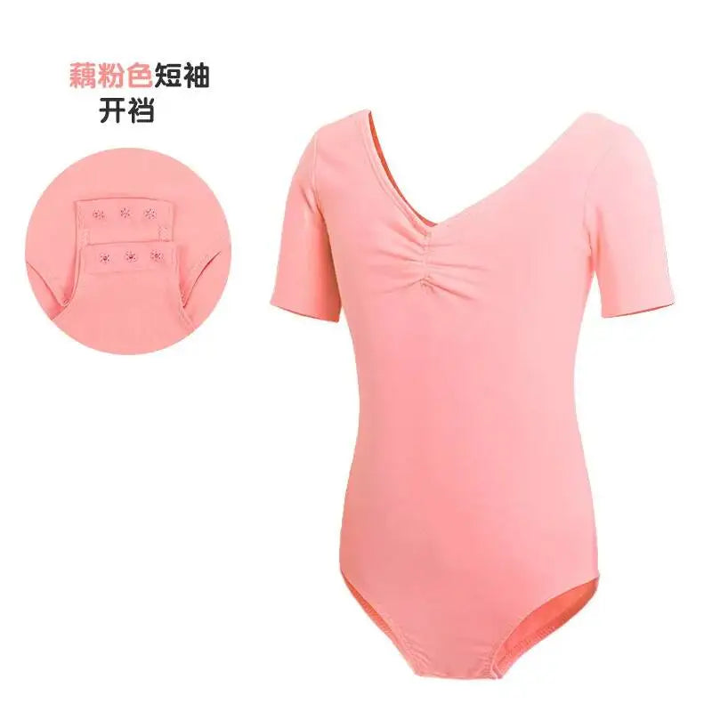 costumes for children and Dance autumn girls, long sleeved ballet costumes, grading Chinese dance jumpsuit