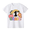 Hello First Grade Kids T-Shirt Children Back To School Shirt Boy Girl Clothes First Day of School Shirts Kid 1st Grade Gift Tee