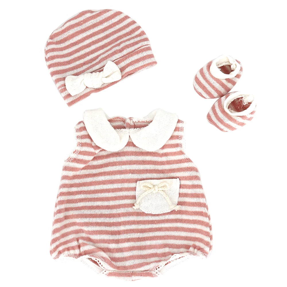 Baby Born Doll Clothes For 13-18 Inch Newborn Doll Cute 43cm Newborn Doll Accessories Festival Birthday Gift
