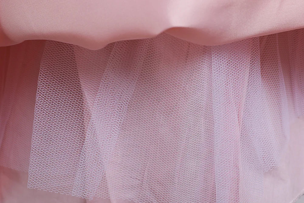 New High-grade Girls Dresses For Christmas Party Princess Casual Dresses Wedding Dress For Girl Birthday Gift Long Skirt Clothes