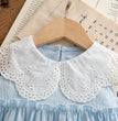 Sweet Solid Color Baby Girl Dress Summer New Children'S Sleeveless Clothes (9 Months -4 Years Old)