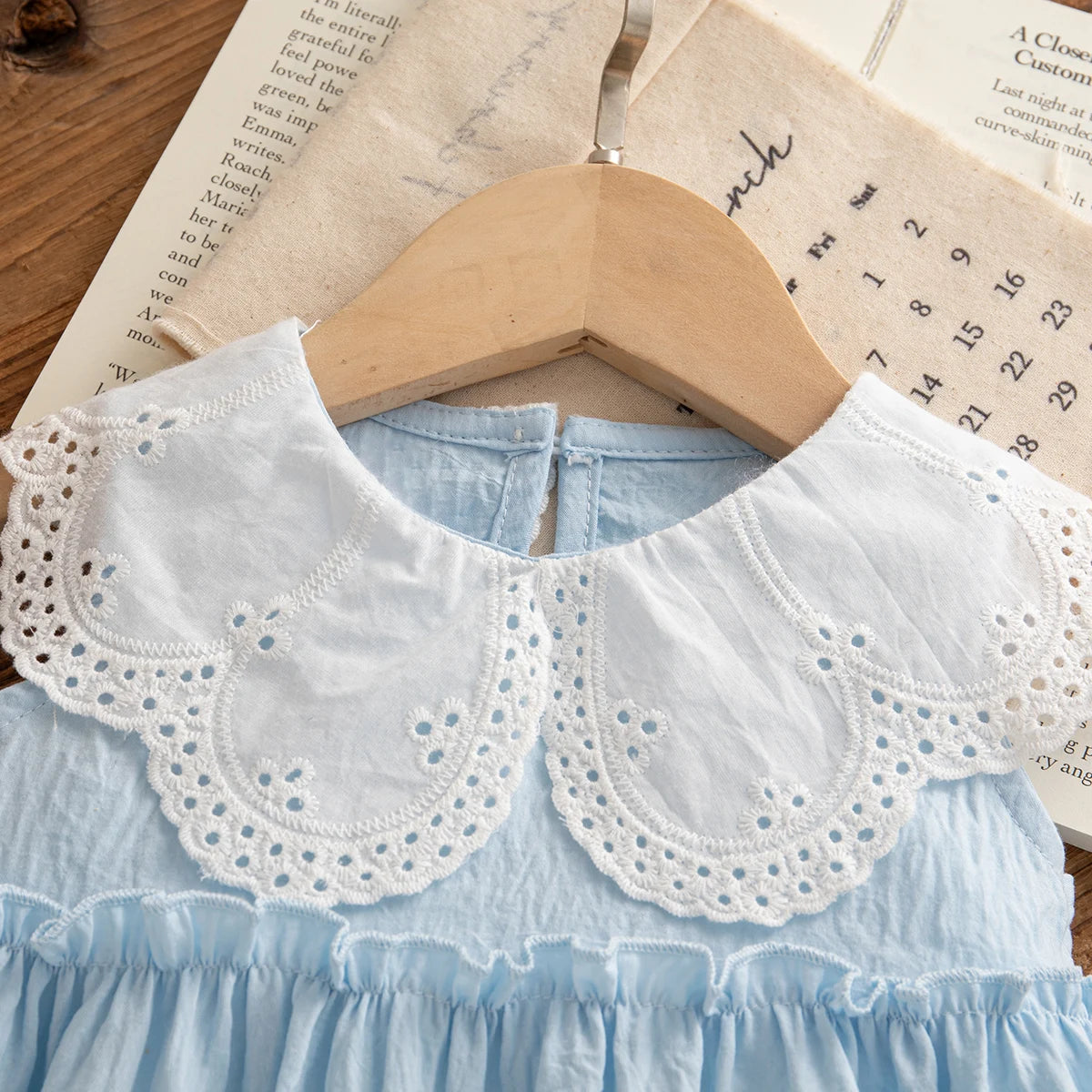 Sweet Solid Color Baby Girl Dress Summer New Children'S Sleeveless Clothes (9 Months -4 Years Old)
