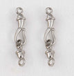 2pcs Stainless Steel Gold Plated Hand-Shape Boat Anchor S-shaped Connection Buckle for DIY Bracelet Clasps Jewelry Accessories