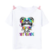 Hello 2nd Grade Printed Girls T-shirt Tops 1-5 Grade Kindergarten Child Back To School Outfit  T Shirt Girl Summer Tees Clothes