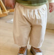 Solid Boy Kids Fashion Trousers Toddler Clothes Summer Spring Baby  Pocket Ankle Length Loose Girl Children Casual Pants
