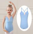 Girls dance clothing, summer suspender cotton gymnastics/body/ballet dance clothe, children dance training and grading clothes