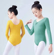 costumes for children and Dance autumn girls, long sleeved ballet costumes, grading Chinese dance jumpsuit