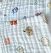 Grade A 100% Cotton 6-Layers Gauze Children Towel Wrinkled Yarn Baby Bib Burp Clothes 25*50cm*1pc Absorbent Kid Adult Hand Towel