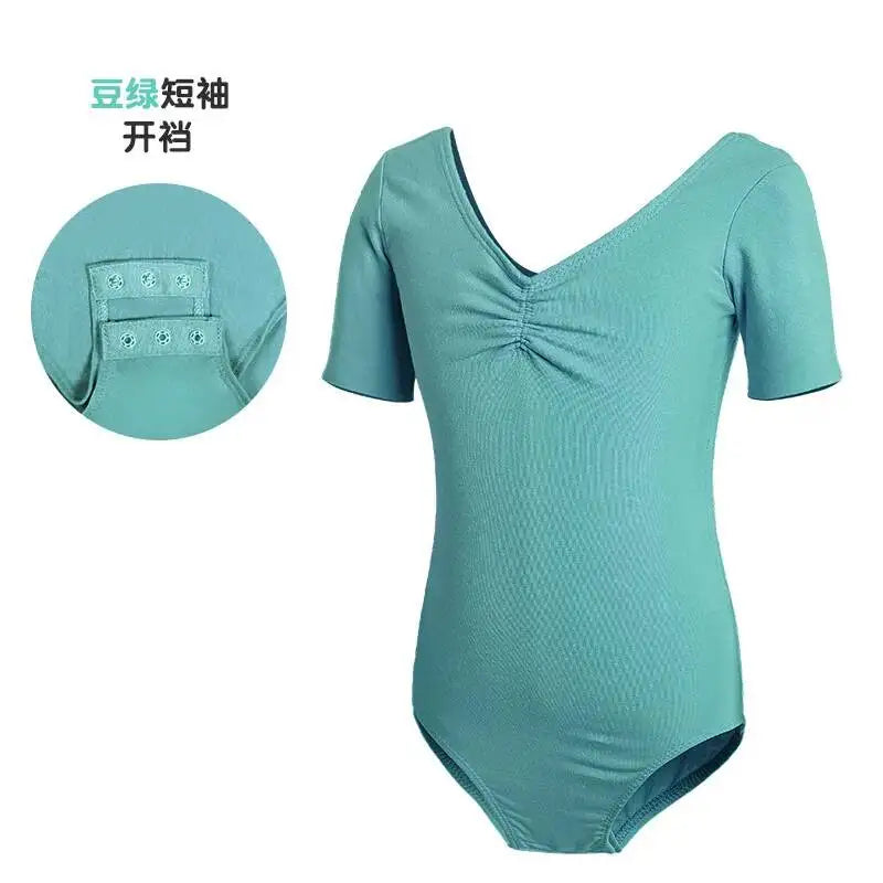 costumes for children and Dance autumn girls, long sleeved ballet costumes, grading Chinese dance jumpsuit