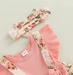 Kids Dress For 0-18 Months Cotton Ruffle Sleeve Cute Butterfly Floral Summer Princess Formal Dresses Newborn Baby Girl Clothes