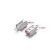 50pcs Stainless Steel High Quality Crimp End Beads Caps Leather Cord Clips for DIY Jewelry Making Necklace Connectors Supplies