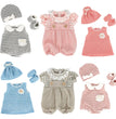 Baby Born Doll Clothes For 13-18 Inch Newborn Doll Cute 43cm Newborn Doll Accessories Festival Birthday Gift