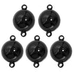 2pcs/lot Round Stainless Steel Magnetic Clasps For Leather Cord Bracelet Necklace Magnet End Clasp Connectors DIY Jewelry Making