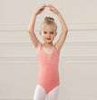 Girls dance clothing, summer suspender cotton gymnastics/body/ballet dance clothe, children dance training and grading clothes