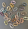 JUYA Luxury Pave Zircon Carabiner Clasps Spiral Lock Fastener Full Diamond Charms For DIY Fashion Jewelry Supplies Accessories