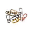 10pcs/pack Rotating Dog Buckle Snap Lobster Clasps Hooks for DIY Jewelry Making Keychain Bag Clasp Accessories Supplies