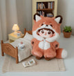 Cute Outfit 20cm Baby Clothes Fox Bunny Animal Onesie Dolls Accessories Doll Costume