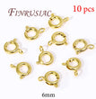 18K Gold Plated Lobster Clasps For Bracelets,Spring Clasps For Jewelry,DIY Jewelry Making Supplies,Connectors Clasp Accessories