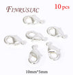 18K Gold Plated Lobster Clasps For Bracelets,Spring Clasps For Jewelry,DIY Jewelry Making Supplies,Connectors Clasp Accessories
