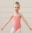 Girls dance clothing, summer suspender cotton gymnastics/body/ballet dance clothe, children dance training and grading clothes