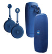 Pursonic Peak Wireless Speaker & Pursonic Waterproof Wireless Speaker Bundle – 360° Hi-Res Sound Anywhere, Anytime
