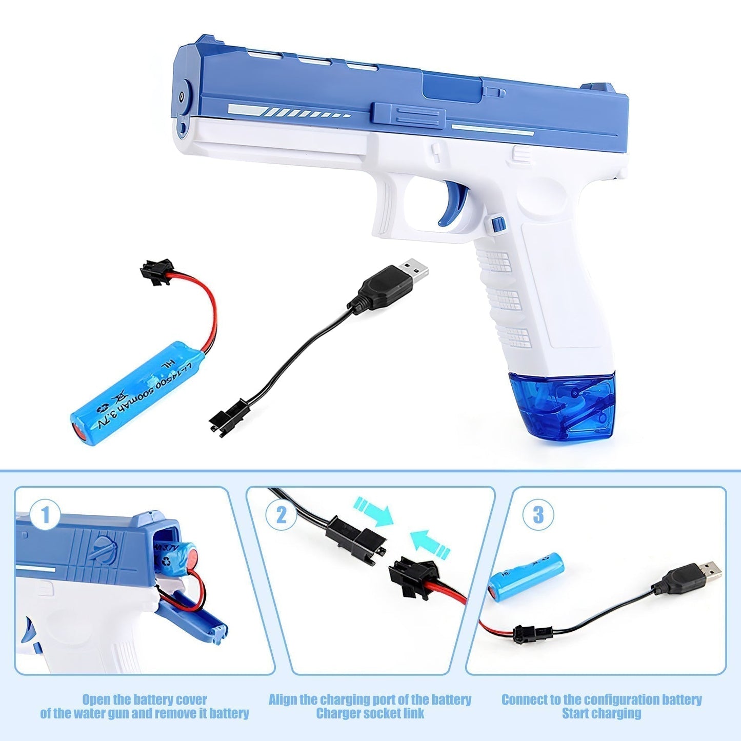 Glock Electric Water Gun Adeeba's Collection
