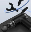 1pc Portable Mini Massage Gun - Deep Tissue Muscle Massager (Black)