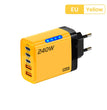 5 Ports USB C PD Charger Quick Charge 3.0 Type C USB Phone Chargers Fast Charging Adapter For iPhone 16 15 Samsung Xiaomi Huawei