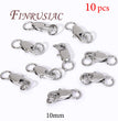 18K Gold Plated Lobster Clasps For Bracelets,Spring Clasps For Jewelry,DIY Jewelry Making Supplies,Connectors Clasp Accessories