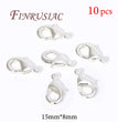 18K Gold Plated Lobster Clasps For Bracelets,Spring Clasps For Jewelry,DIY Jewelry Making Supplies,Connectors Clasp Accessories
