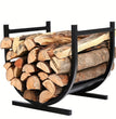 Fireplace Rack with Wood Storage