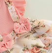 Kids Dress For 0-18 Months Cotton Ruffle Sleeve Cute Butterfly Floral Summer Princess Formal Dresses Newborn Baby Girl Clothes