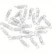 10pcs Spiral Bracelet Necklace Clasp Striped Vertical Connection Screw Buckle Twist Buckle DIY Jewelry Accessories