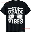 Back to School 5th Grade Vibes First Day Teacher Children T Shirt  vintage Washed designer clothes Stretched Comfortable