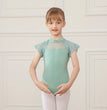 Girls dance clothes, children summer ballet practice clothes, lace patchwork dance practice/grading dance clothes body clothes