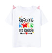 Ready To Rock 5th Grade Printed Boys Shirt 1-5 Grade Child Back To School Outfit T-shirt Fashion Kids Short Sleeve Tee Clothes