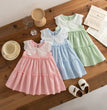 Sweet Solid Color Baby Girl Dress Summer New Children'S Sleeveless Clothes (9 Months -4 Years Old)