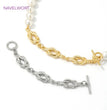 18K Gold Plated OT Clasps Toggle Clasp For Jewelry Making,Brass Bracelet Connector Clasps,For DIY Necklace Making Accessories