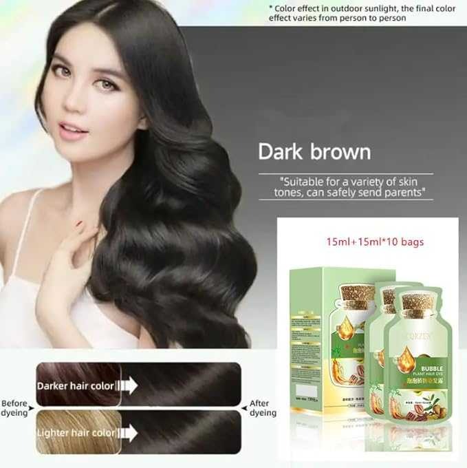 Bubble Plant Hair Dye Trendy Zone
