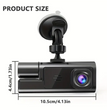 Dash Cam with 1080P Night Vision & G-Sensor