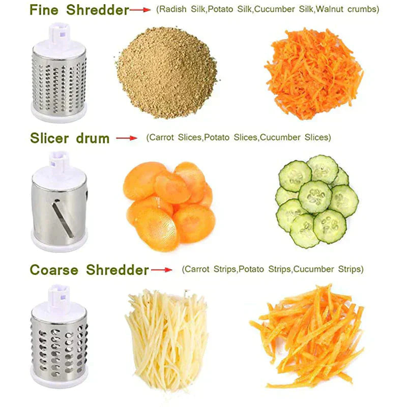 Table Top Drum Grater Adeeba's Collection